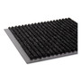 Crown Needle-Rib Wiper/Scraper Mat, Polypropylene, 48 x 72, Charcoal (CWNNR0046CH) View Product Image