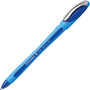Schneider Slider Memo XB Ballpoint Pen, Stick, Extra-Bold 1.4 mm, Blue Ink, Blue/Light Blue Barrel, 10/Box