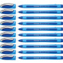 Schneider Slider Memo XB Ballpoint Pen, Stick, Extra-Bold 1.4 mm, Blue Ink, Blue/Light Blue Barrel, 10/Box (RED150203) View Product Image