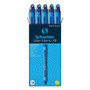 Schneider Slider Memo XB Ballpoint Pen, Stick, Extra-Bold 1.4 mm, Blue Ink, Blue/Light Blue Barrel, 10/Box (RED150203) View Product Image