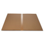 deflecto SuperMat Frequent Use Chair Mat, Medium Pile Carpet, 60 x 66, Workstation, Clear