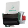 Duck Extra-Wide Packaging Tape Dispenser, 3" Core, For Rolls Up to 3" x 54.6 yds, Green