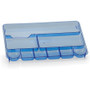 Officemate Blue Glacier 9-Compartment Drawer Tray (OIC23216) View Product Image