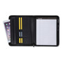 Samsill Professional Zippered Pad Holder, Pockets/Slots, Writing Pad, Black (SAM70820) View Product Image