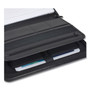 Samsill Professional Zippered Pad Holder, Pockets/Slots, Writing Pad, Black