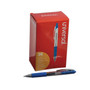 Universal Comfort Grip Gel Pen, Retractable, Medium 0.7 mm, Blue Ink, Clear/Blue Barrel, 36/Pack (UNV39911) View Product Image