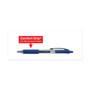 Universal Comfort Grip Gel Pen, Retractable, Medium 0.7 mm, Blue Ink, Clear/Blue Barrel, 36/Pack (UNV39911) View Product Image