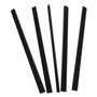 C-Line Slide-on Binding Bars - 11" Height x 0.3" Width x 2" Length - 0.25" Maximum Capacity - 40 x Sheet Capacity - Black