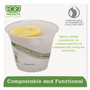 Eco-Products GreenStripe Renewable and Compostable Cold Cups, 9 oz, Clear, 50/Pack, 20 Packs/Carton (ECOEPCC9SGS) View Product Image