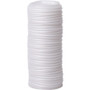 Eco-Products EcoLid Renewable/Compostable Hot Cup Lids, Fits 10 oz to 20 oz Hot Cups, Plastic, White, 50/Pack, 16 Packs/Carton
