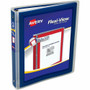 Avery Flexi-View 3 Ring Binder - 1" Binder Capacity - Letter - 8 1/2" x 11" Sheet Size - 175 Sheet Capacity - 1 2/5" Spine Width - (AVE17685)
