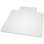 ES Robbins Natural Origins Chair Mat with Lip For Hard Floors, 45 x 53, Clear (ESR143012) View Product Image