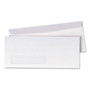 Quality Park No. 10 Single Window Envelopes - Single Window - #10 - 4 1/8" Width x 9 1/2" Length - 24 lb - Adhesive