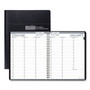 House of Doolittle Recycled Professional Weekly Planner, 15-Minute Appts, 11 x 8.5, Black Wirebound Soft Cover, 24-Month (Jan-Dec): 2024-2025 View Product Image