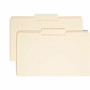 Smead 1/3 Tab Cut Legal Recycled Top Tab File Folder - 8 1/2" x 14" - 3/4" Expansion - Top Tab Location - Center Tab Position - 11 pt. - (SMD15332)