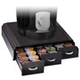 Mind Reader Anchor 36 Capacity Coffee Pod Drawer, 13.46 x 12.87 x 2.72, Black