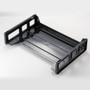 Officemate Side Load Letter Tray - 1 Compartment(s) - 1 Tier(s) - 2.75" Height x 13.19" Width x 9" Depth - Stackable, Durable, Handle, Sturdy - 30% Recycled