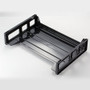 Officemate Side Load Letter Tray - 1 Compartment(s) - 1 Tier(s) - 2.75" Height x 13.19" Width x 9" Depth - Stackable, Durable, Handle, Sturdy - 30% Recycled