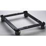 Lorell Commercial-Grade File Caddy - 400 lb Load Capacity - 4 Casters - Steel - 16.63" Width x 11.40" Depth x 4" Height - Black
