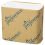 Georgia Pacific Professional Singlefold Interfolded Bathroom Tissue, Septic Safe, 1-Ply, White, 400 Sheets/Pack, 60 Packs/Carton