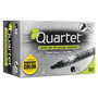 Quartet EnduraGlide Dry Erase Marker, Broad Chisel Tip, Black, Dozen (QRT50012M) View Product Image