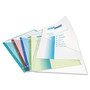 Avery Binder Pockets, 3-Hole Punched, 9.25 x 11, Assorted Colors, 5/Pack (AVE75254) View Product Image