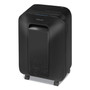 Fellowes Powershred LX200 Micro-Cut Shredder, 12 Manual Sheet Capacity, Black