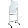 Lorell Whiteboard Easel, Double-Sided, Magnetic, 27-1/2"x70", WE (LLR52567) View Product Image