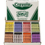Crayola Jumbo Classpack Crayons, 25 Each of 8 Colors, 200/Set