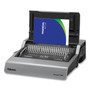 Fellowes Galaxy 500 Electric Comb Binding System, 500 Sheets, 19.63 x 17.75 x 6.5, Gray