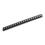 Fellowes Plastic Comb Bindings, 1/2" Diameter, 90 Sheet Capacity, Navy Blue, 100/Pack