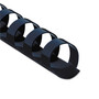 Fellowes Plastic Comb Bindings, 1/2" Diameter, 90 Sheet Capacity, Navy Blue, 100/Pack