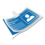 Fellowes Laminating Pouches, 7 mil, 3.88" x 2.63", Gloss Clear, 100/Pack