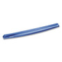 Fellowes Gel Crystals Keyboard Wrist Rest, 18.5 x 2.25, Blue