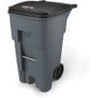 Rubbermaid Commercial Big Wheel General Roll-out Container - 65 gal Capacity - 41.8" Height x 32.3" Width - Gray
