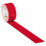 Duck Colored Duct Tape, 3" Core, 1.88" x 20 yds, Red (DUC1265014) Product Image 