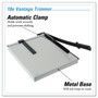 Dahle Vantage Guillotine Paper Trimmer/Cutter, 15 Sheets, 18" Cut Length, Metal Base, 15.5 x 18.75