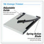 Dahle Vantage Guillotine Paper Trimmer/Cutter, 15 Sheets, 18" Cut Length, Metal Base, 15.5 x 18.75