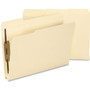 Smead Top Tab Manila Expansion Fastener Folders, 1.5" Expansion, 2 Fasteners, Letter Size, Manila Exterior, 50/Box