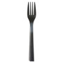 Eco-Products 100% Recycled Content Cutlery, Fork, Plastic, Black, 50/Pack, 20 Packs/Carton