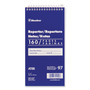 Blueline Reporters Note Pad, Medium/College Rule, Blue Cover, 80 White 4 x 8 Sheets (REDAT8B) View Product Image