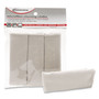 Innovera Microfiber Cleaning Cloths, 6 x 7, Unscented, Gray, 3/Pack (IVR51506) View Product Image