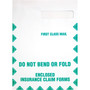 Quality Park Redi-Seal Insurance Claim Form Envelope, Cheese Blade Flap, Redi-Seal Adhesive Closure, 9 x 12.5, White, 100/Box (QUA54692) View Product Image