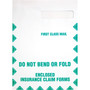 Quality Park Redi-Seal Insurance Claim Form Envelope, Cheese Blade Flap, Redi-Seal Adhesive Closure, 9 x 12.5, White, 100/Box