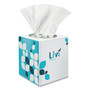 Livi VPG Select Cube Facial Tissue, 2-Ply, White, 90 Sheets/Box, 36 Boxes/Carton