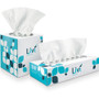 Livi VPG Select Cube Facial Tissue, 2-Ply, White, 90 Sheets/Box, 36 Boxes/Carton