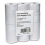 Iconex Impact Bond Paper Rolls, 2.25" x 150 ft, White, 12/Pack