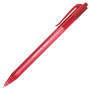 Paper Mate InkJoy 100 RT Ballpoint Pen, Retractable, Medium 1 mm, Red Ink, Translucent Red Barrel, Dozen (PAP1951252) View Product Image