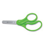Westcott For Kids Scissors, Rounded Tip, 5" Long, 1.75" Cut Length, Straight Handle, Randomly Assorted Handle Color