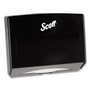 Scottfold Folded Towel Dispenser, 10.75 x 4.75 x 9, Black